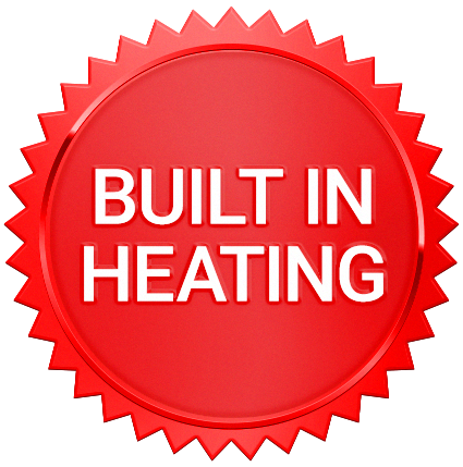 Built in heating